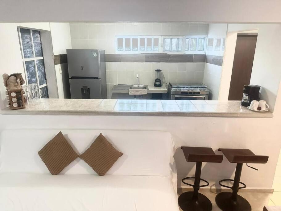 Isla Mujeres Departamento, Hasta Para 6 Personas. المظهر الخارجي الصورة